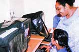 Computer training Kishalaya Institute for Slow Learners